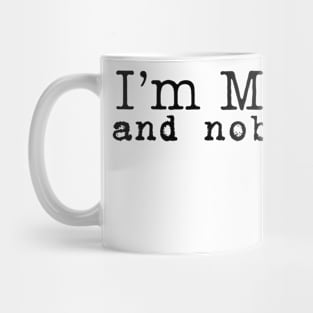 Miserable and nobody knows, TTPD Tay Swiftie Music Album Fan Mug